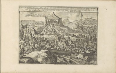 Optocht van Abessijnen door Romeyn de Hooghe