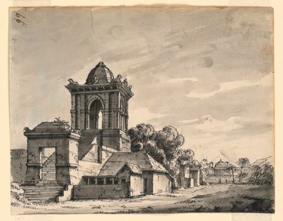 Toneelontwerp, Paviljoen en Kleine Gebouwen door Romolo Achille Liverani