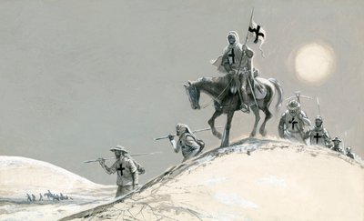 Kruisvaarders door Ron Embleton