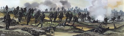 De Slag aan de Somme door Ron Embleton