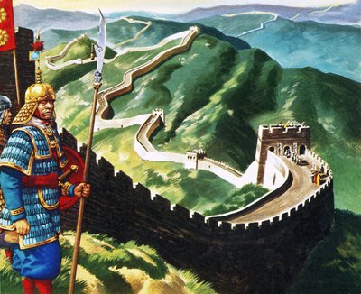 De Chinese Muur door Ron Embleton