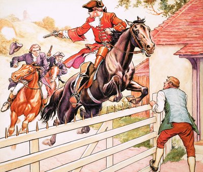 De rit van Dick Turpin naar York door Ronald Simmons