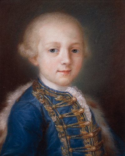 Portret van Jonge Jongen door Rosalba Giovanna Carriera