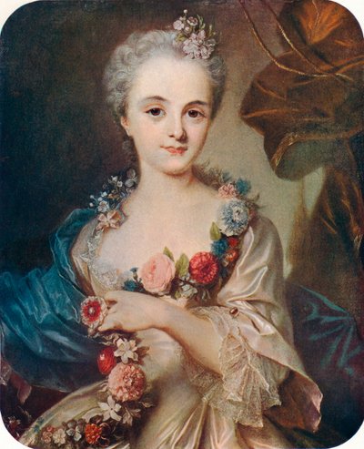 Portret van een dame Marquise de Pompadour, 18e eeuw, 1906 door Rosalba Zuanna Carriera