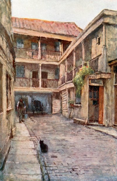 Bell Inn, Holborn door Rose Maynard Barton