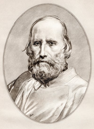 Giuseppe Garibaldi, uit Levensbiografieën van beroemde mannen door Ross Gordon
