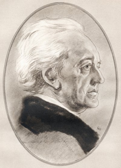 Johann Wolfgang von Goethe, uit Levensbiografieën van beroemde mannen door Ross Gordon