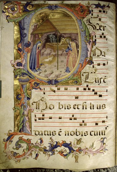Corale / Graduale nr.5 Geïllustreerde initiaal 