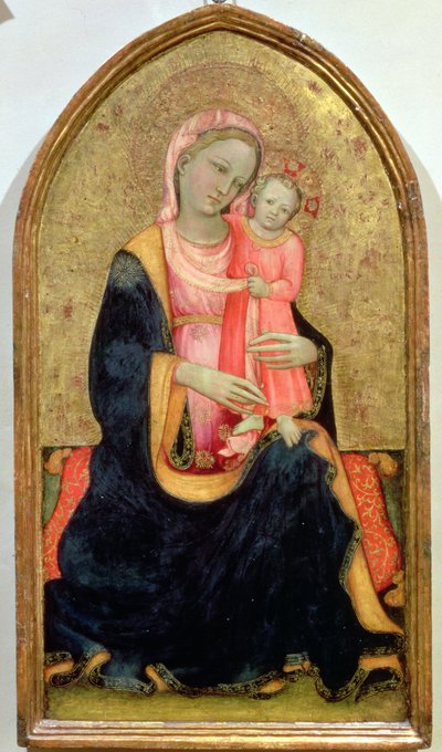 Madonna van Nederigheid door Rossello di Jacopo Franchi