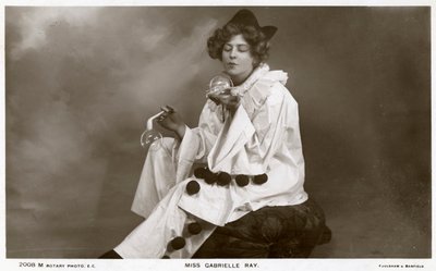 Gabrielle Ray, Engelse actrice, danseres en zangeres, ca. 1900s door Rotary Photo