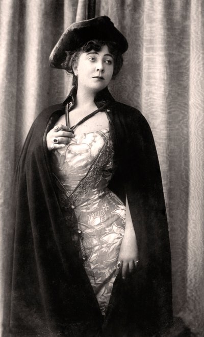 Olga Nethersole c1863-1951, Engelse actrice en theaterproducent, begin 20e eeuw door Rotary Photo