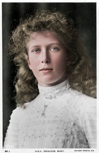 Prinses Mary van het Verenigd Koninkrijk, ca. 1910s door Rotary Photo