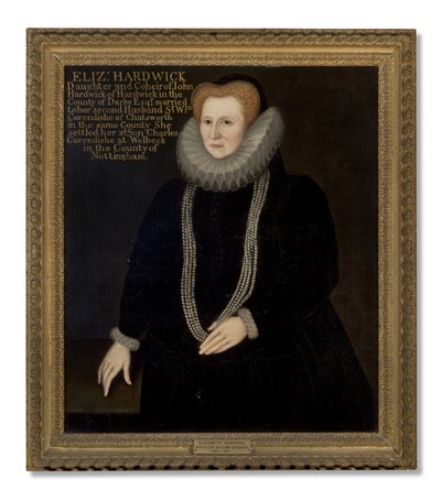 Portret van Elizabeth Talbot, Gravin van Shrewsbury, bekend als 