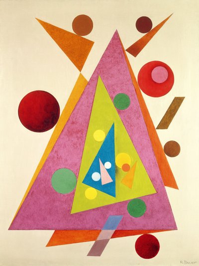 Allegro door Rudolf Bauer