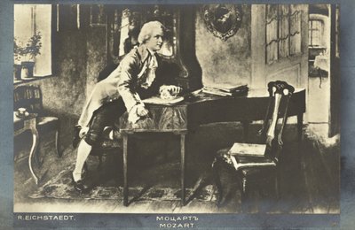 Mozart door Rudolf Eichstaedt