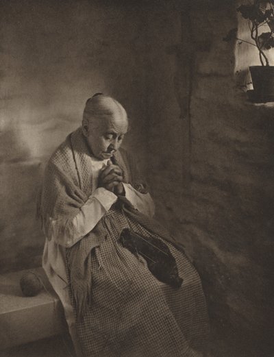 Vesperklokken,1899 (foto) door Rudolf Eickemeyer