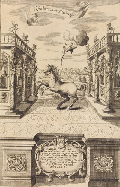 Album van Bitontwerpen, 1674 door Rudolf Franz Ferdinand von Talmberg
