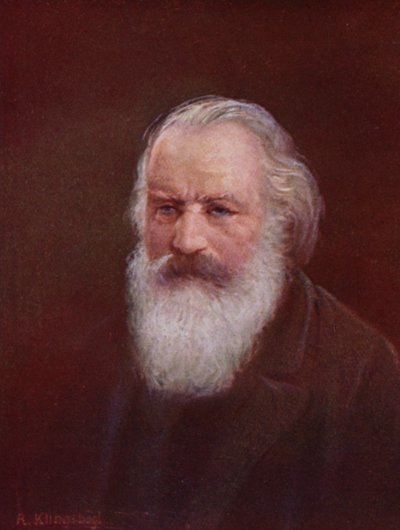 Brahms door Rudolf Klingsbogl