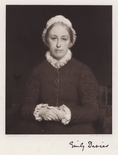 Sarah Emily Davies door Rudolf Lehmann