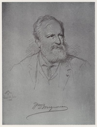 William Adolphe Bouguereau door Rudolf Lehmann
