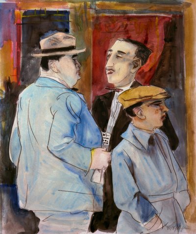 Uit Napels door Rudolf Schlichter