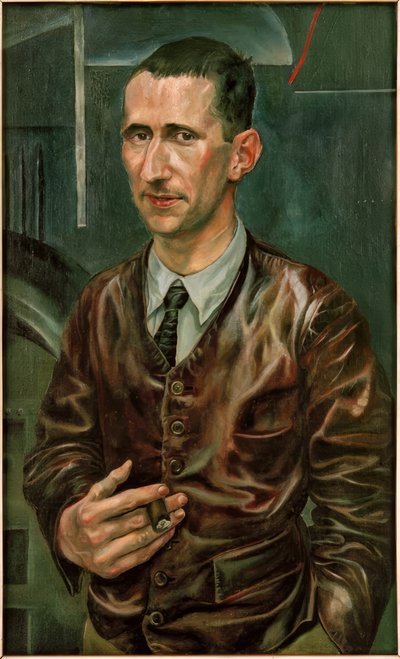 Bertolt Brecht door Rudolf Schlichter