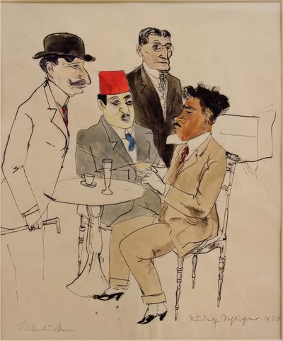 Filmturken door Rudolf Schlichter