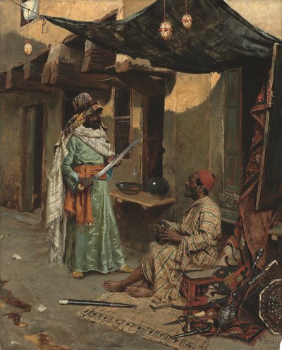 De wapenhandelaar door Rudolphe Ernst