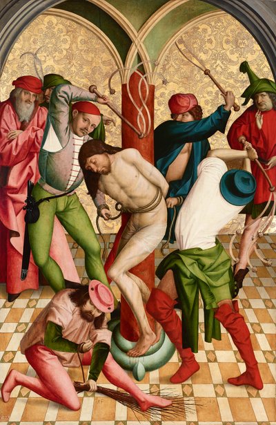 Geseling van Christus door Rueland Frueauf d. Ä.