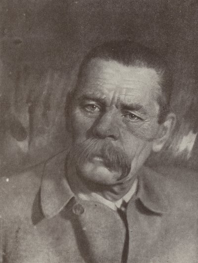 Maxim Gorky, Russische auteur door Russian Photographer