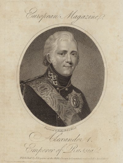 Alexander I door Russian School