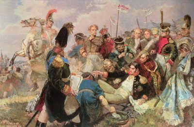 Slag bij Borodino, 7 september 1812 door Russian School