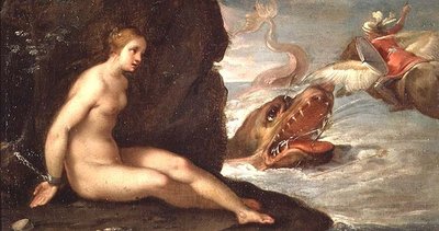 Perseus en Andromeda door Rutilio Manetti