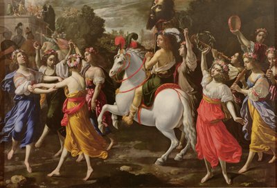 De triomf van David door Rutilio Manetti