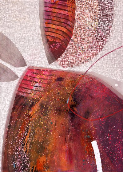 Levendige abstracte vormen door SAN STARLING