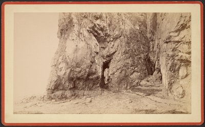 Split Rock vanuit het noorden, Mt. Desert. door S.R. Stoddard