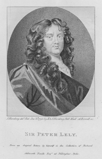 Sir Peter Lely door S. (after) Harding