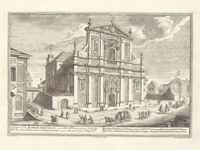 Kleine Dominicaanse Kerk door Salomon Kleiner