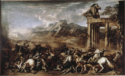 Heroïsche strijd door Salvator Rosa