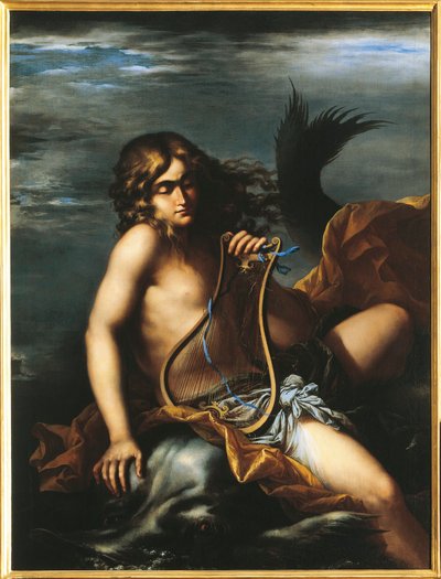 Italië, Arion op Dolfijn door Salvator Rosa