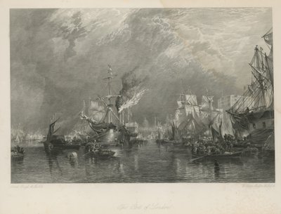 Haven van Londen door Samuel Bough
