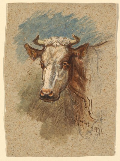 Tekenen, Studies: Schetsen uit Frankrijk. Etretat, Seine-Inférieure, Quimper, Bretagne, 1874 door Samuel Colman