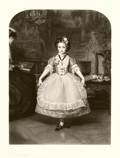 Het menuet door Samuel Cousins