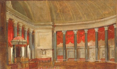 Studie voor het Huis van Afgevaardigden door Samuel F. B. Morse