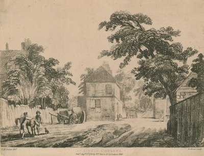 In Little Chelsea door Samuel Hieronymous Grimm