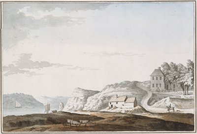 Aust Passage, Gloucestershire door Samuel Hieronymous Grimm