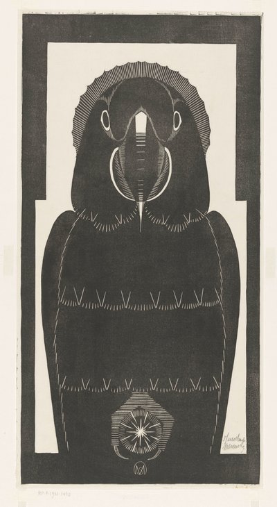 Ara door Samuel Jessurun de Mesquita (signed by artist)