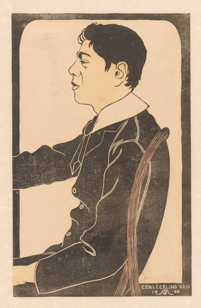 Een leerling van 1908 door Samuel Jessurun de Mesquita