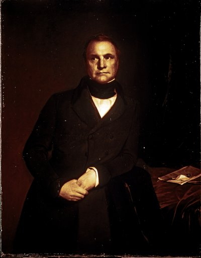 Portret van Charles Babbage door Samuel Laurence