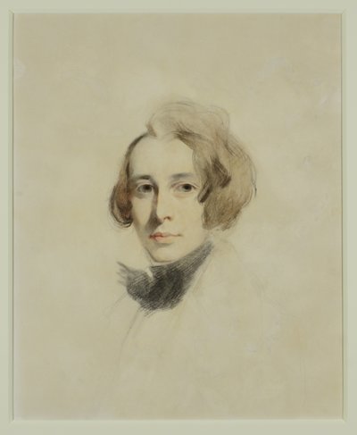 Voorlopige schets van Charles Dickens, 1837 door Samuel Laurence